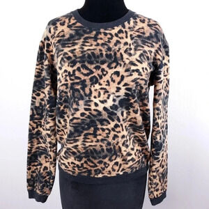 Zara Trafaluc Animal print crewneck S